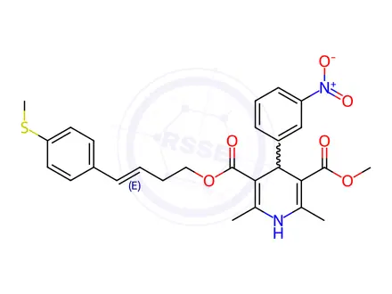 Chemical structure of Pranidipine Impurity 103
