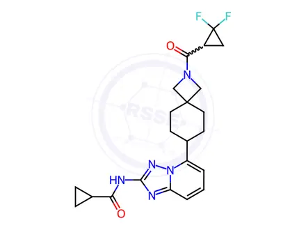 Chemical structure of TUL 01101 Impurity 1