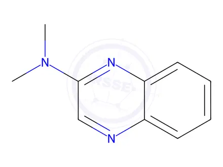 Chemical structure of N,N-dimethyl-2-Quinoxalinamine