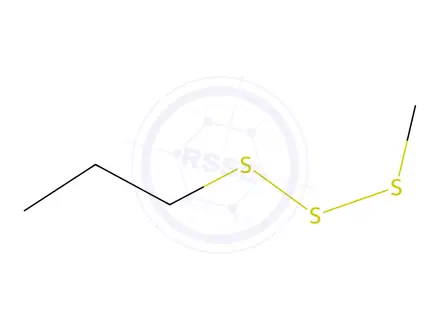 Chemical structure of Methyl propyl trisulfide
