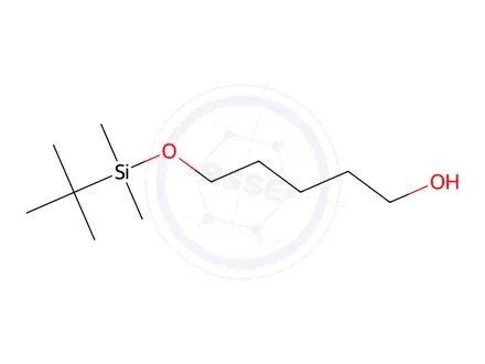Chemical structure of 5-(tert-Butyldimethylsilyloxy)-1-pentanol