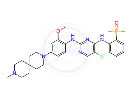 Chemical structure of Iruplinalkib