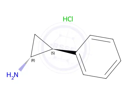 Chemical structure of (1R,2S)-Tranylcypromine Hydrochloride