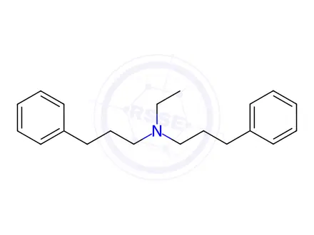 Chemical structure of Alverine Monomer