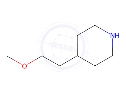 Chemical structure of 4-(2-methoxyethyl)piperidine