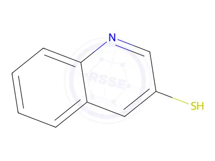 Chemical structure of Quinoline-3-thiol
