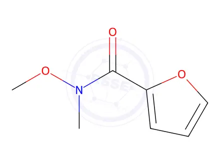 Chemical structure of N-Methoxy-N-methyl-2-furancarboxamide