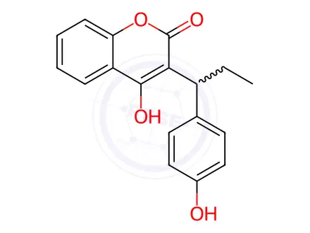 Chemical structure of Phenprocoumon Impurity 22