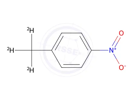 Chemical structure of 4-Nitrotoluene-α,α,α-d3