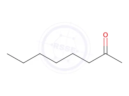 Chemical structure of 2-Octanone