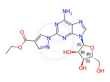 Chemical structure of Regadenoson Impurity 137