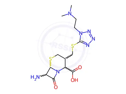 Chemical structure of Cefotiam Impurity 8