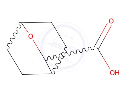 Chemical structure of 2-Oxabicyclo[2.2.2]octane-3-carboxylic acid