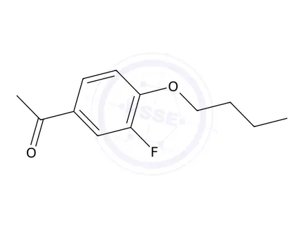 Chemical structure of 1-(4-Butoxy-3-fluorophenyl)ethanone