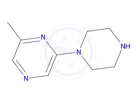Chemical structure of 2-Methyl-6-(piperazin-1-yl)pyrazine