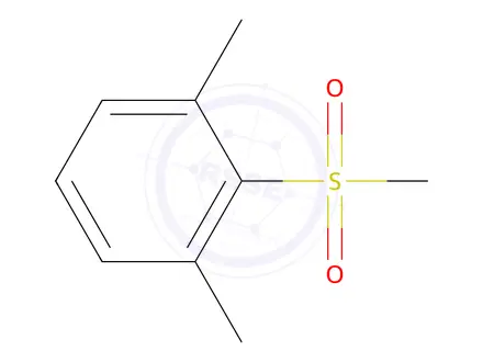 Chemical structure of 2,6-Dimethylphenylmethylsulfone