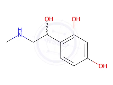 Chemical structure of Norepinephrine Impurity 153