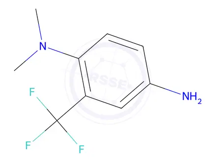 Chemical structure of N~1~,N~1~-Dimethyl-2-(trifluoromethyl)-1,4-benzenediamine dihydrochloride