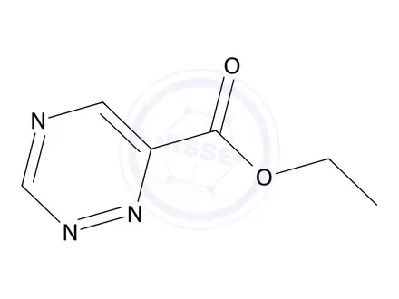 Chemical structure of Ethyl 1,2,4-triazine-6-carboxylate