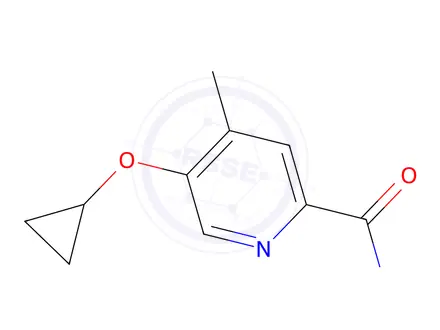 Chemical structure of 5-Cyclopropoxy-4-methylpicolinamide