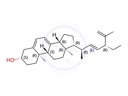 Chemical structure of Stigmasterol Impurity 10