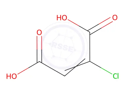 Chemical structure of 2-Chlorobut-2-enedioic acid