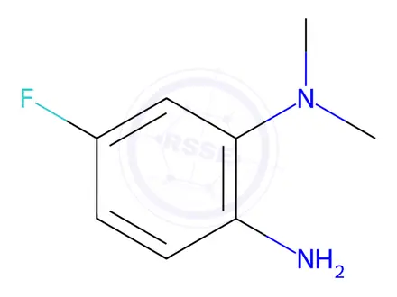 Chemical structure of 5-Fluoro-n1,n1-dimethylbenzene-1,2-diamine