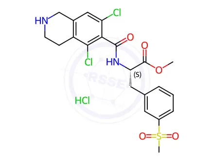 Chemical structure of Lifitegrast Impurity 297
