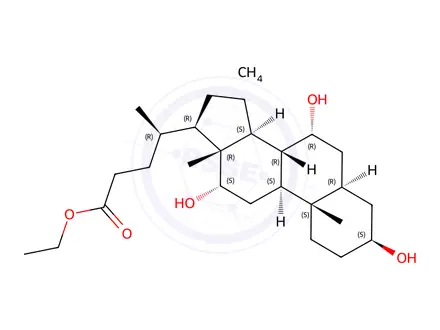 Chemical structure of Ethyl Iso-allocholate