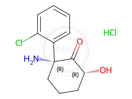 Chemical structure of Ketamine Impurity 23