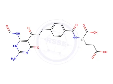 Chemical structure of Pemetrexed Disodium Impurity 35