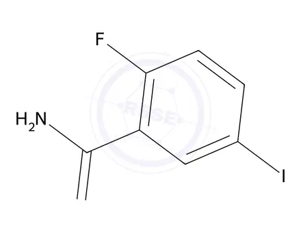 Chemical structure of 2-Fluoro-5-iodobenzamide