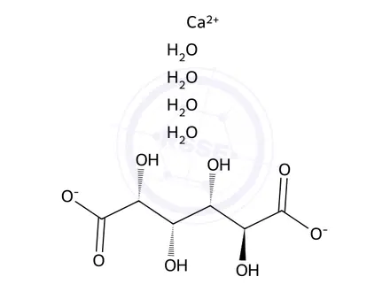 Chemical structure of Calcium Saccharate Tetrahydrate