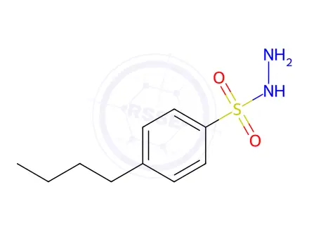 Chemical structure of 4-Butylbenzenesulfonohydrazide