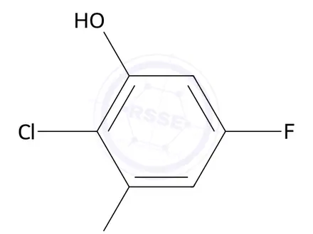 Chemical structure of 2-Chloro-3,5-difluorophenol