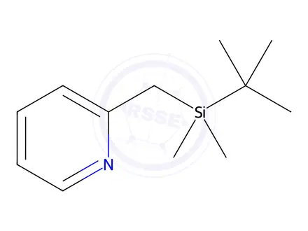 Chemical structure of 2-((tert-Butyldimethylsilyl)methyl)pyridine