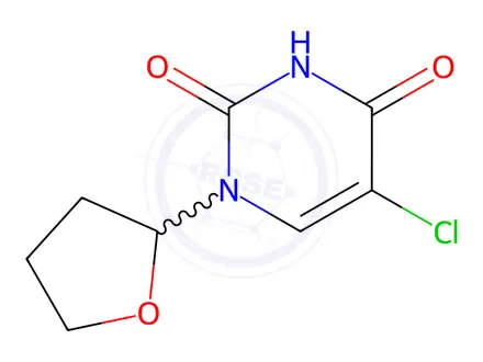 Chemical structure of Tegafur Impurity 8