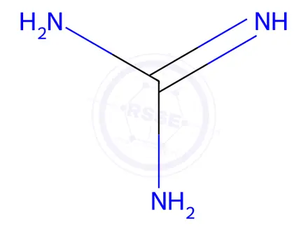 Chemical structure of Metformin Hydrochloride Impurity 33 Monomer