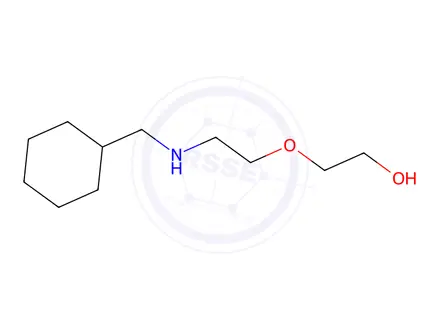 Chemical structure of 2-(2-((Cyclohexylmethyl)amino)ethoxy)ethan-1-ol