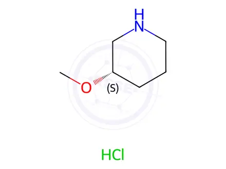 Chemical structure of (S)-3-Methoxypiperidine hydrochloride
