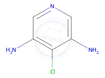 Chemical structure of 4-Chloropyridine-3,5-diamine