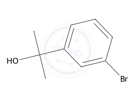 Chemical structure of 2-(3-Bromophenyl)propan-2-ol