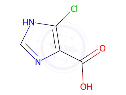 Chemical structure of 5-Chloro-1H-imidazole-4-carboxylic Acid