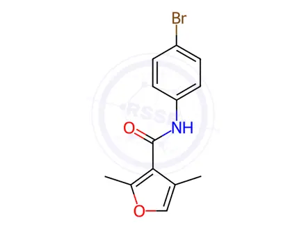 Chemical structure of N-(4-Bromophenyl)-2,4-dimethylfuran-3-carboxamide