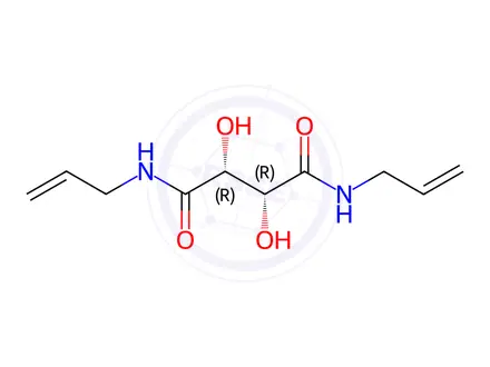 Chemical structure of N,N'-Diallyl-L-tartardiamide