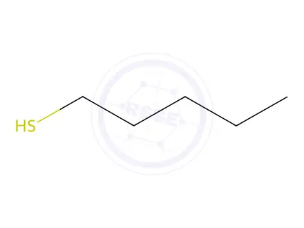 Chemical structure of Pentanethiol Solution in Methanol