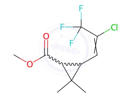 Chemical structure of Deltamethrin Impurity 4