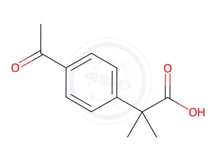 Chemical structure of Fexofenadine Impurity 68