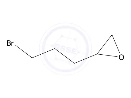 Chemical structure of 2-(3-bromopropyl)oxirane