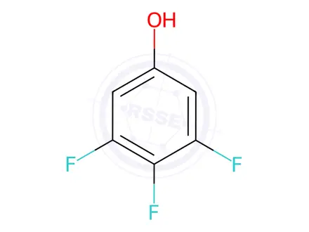Chemical structure of 3,4,5-Trifluorophenol